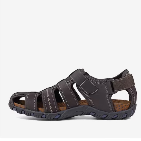 Nunn Bush Walk Brown VeganLeather Rio Bravo Fisherman Lightweight Sandals NWT 13 - Picture 4 of 15